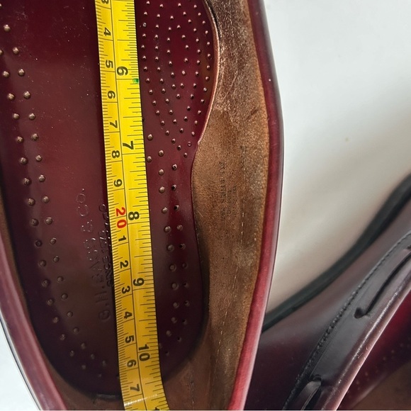 G.H. Bass & Co burgundy tassel kiltie Weejuns loafers drees shoes slip ons main image 16